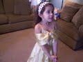 Adrianna singing \"The Happy Working Song \"