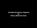 recomendaciones para una buena comunicacion entre los bailarines.
elegancia y postura