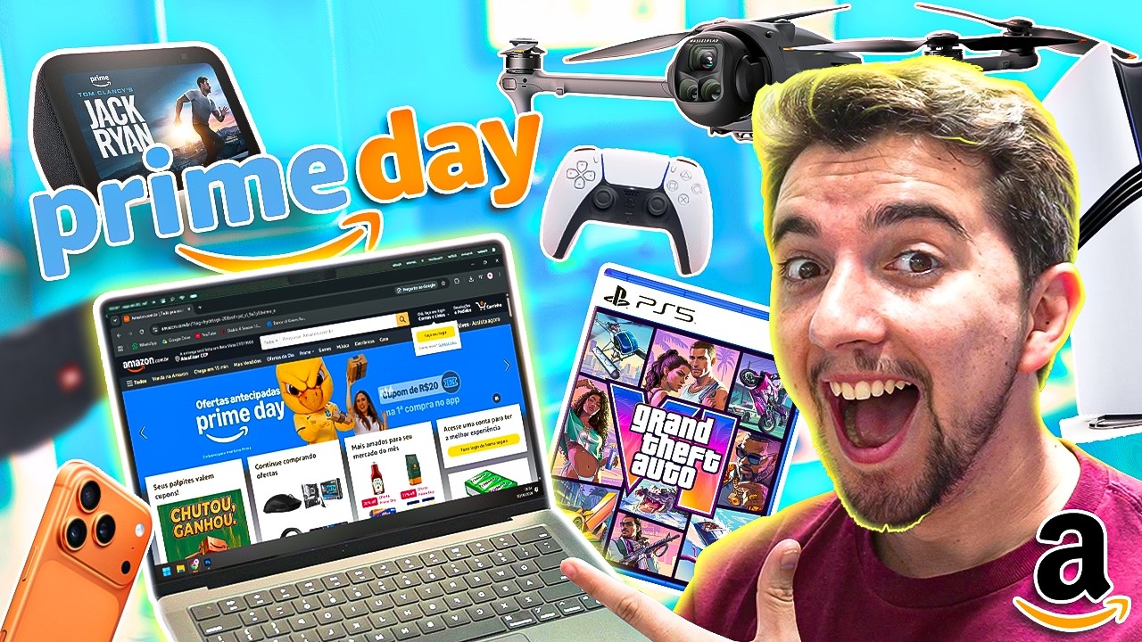 🔴 CONFERINDO as MELHORES OFERTAS do AMAZON PRIME DAY! (Vem trocar ideia)