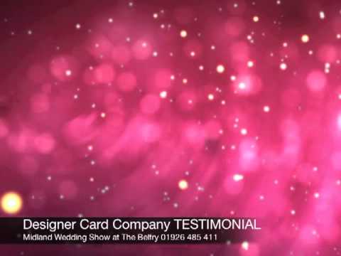 Designer Card Company tells us how successful the Belfry Wedding Fair was for them.