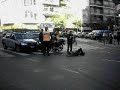 Peaton atropellado por moto