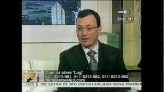 Dom za stare Lug - Gostovanje Dr Vladana Čokića na kanalu Studio B