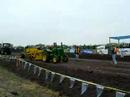 1949 vintage John Deere D with dual exhaust at tractor pull