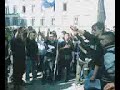 Manifestazione A.N. contro fioroni Manifestazione A.N. contro fioroni