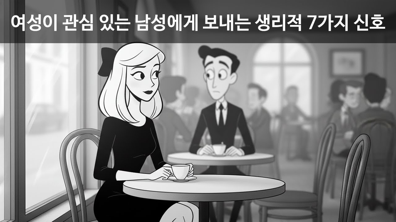 여성이 관심 있는 남성에게 보내는 생리적 7가지 신호