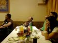 Comida da xuventude de Rubi� na Ascension 2008