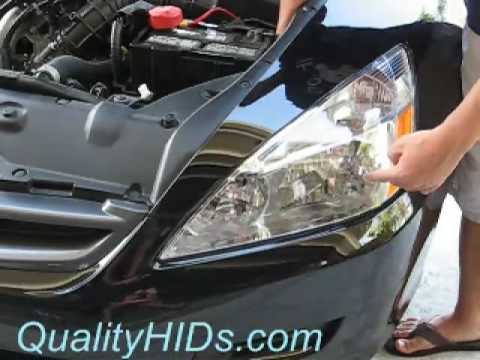 Install HID Xenon in Honda Accord