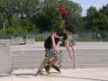 Heelflip schlecht gefilmt niclas 