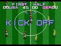 to celebrate england's recent success at failing to secure hosting of the world cup until 2030, here is a review i did of the greatest footballing game ever to focus on the tournament in question. it's tecmo, the wizards who brought you big breasted ladies twatting the hell out of each other a few years later on the ps2, and also bomb jack, an early anti-terrorist training simulator. this football game broke new boundaries with it's burly men chasing after balls on a park, becoming the second most iconic gay videogame after super mario bros on the nintendo.