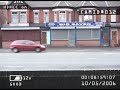 guy runs across traffic as fast as he can. don't try this!!!