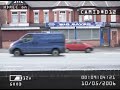 guy runs across traffic as fast as he can. don't try this!!!