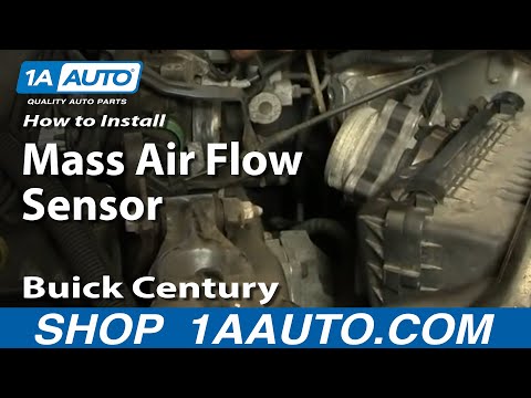 How To Install Replace Air Flow Meter GM 3100 3400 4.3L  V6 some 5.7L V8 1AAuto.com