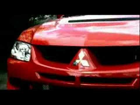 2005 Mitsubishi Lancer Evolution VIII promotional video 