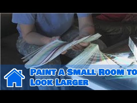 how to paint a room so it looks bigger