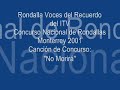 Rondalla Voces del Recuerdo del ITV - No Morirá Mty 2001