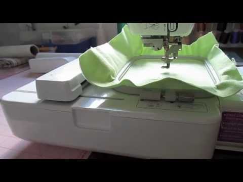 how to fit embroidery foot