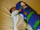 WWF Baby Natalie versus Pochacco pillow