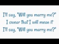 Marry Me by Jason Derulo, lyrics Marry Me by Jason Derulo, lyrics