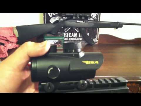 how to adjust bsa red dot