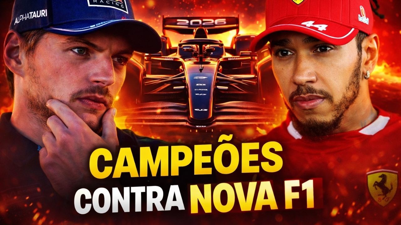 MAX E HAMILTON SE REVOLTAM COM A NOVA FORMULA 1 2026