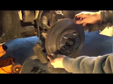 How to change the disc brakes on a GM car.