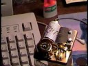 a number of years ago i took a music box that played pachelbel's canon in d, ground down the pins, and put my own pins in so the box played 'sleep' by the dixie dregs from their freefall lp.

it goes about half-speed as compared to the original (the pins i put in were much thicker than the originals and i had limited room), plus i had to add a little extra weight to a couple of the 'comb' tines to get notes which weren't in the canon piece ( one might be out a wee bit).