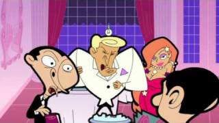 MrBean - Table cloth trouble