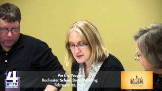 Public Meeting - Rochester School Board