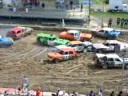 Racine County Fair Demo Derby Heat # 1 Racine County Fair Demo Derby Heat # 1