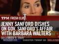 Jenny Sanford Dishes on Gov. Sanford's Affair with Barbara Walters