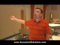 Acoustical Panels in Large Church Space