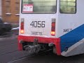 Moscow Tram - Interlaced track in Syromyatninki