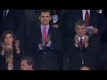 25.05.2012 La televisió estatal espanyola infla l'himne. La final de la Copa del Rei la retransmet en directe Televisió de Catalunya i Televisió Espanyola. La1 ha apujat el volum de l'himne espanyol per silenciar els xiulets, que s'han apreciat millor a TV3 perquè la cadena catalana ha mantingut el mateix volum de música durant els 27 segons que ha durat l'himne. Bernat Soler (TV3), en directe des del Vicente Calderón, ha destacat que la cridòria ha sigut 