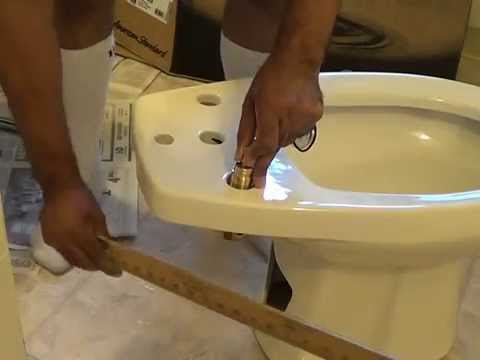 how to install american standard bathroom sink