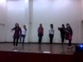 dance rehearsal by arunachal students in delhi