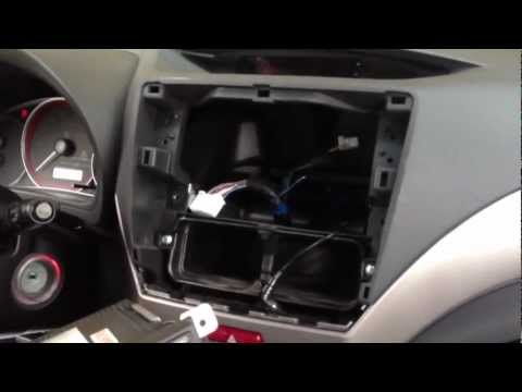 how to remove xm radio vent mount