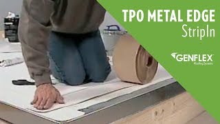 TPO Metal Edge StripIn