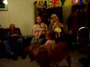 Caeti and the dog