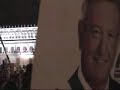 Gandallez de televisa y el pelele en el zocalo