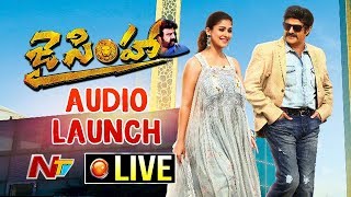 Jai Simha Audio Launch Live  Balakrishna  KS Ravi 