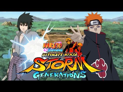 Naruto SUNS Generations: Sasuke VS Pain (Live Commentary)