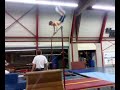 Gymnastics -- mees dubbel van rek