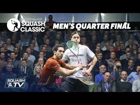 15th Canary Wharf Squash Classic 2018 - Quarter Final Roundup