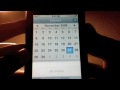 Calendar App On Ipod Touch!