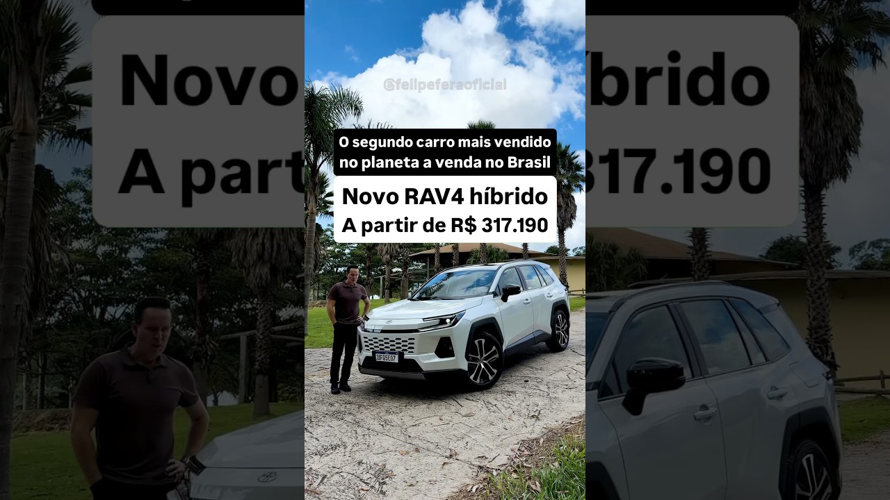 Novo RAV4 híbrido