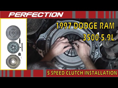 Dodge Ram 1997 5.9L NV4500 5 Speed Clutch Installation