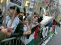 Protest Against Israeli Attacks On Gaza - Rally at 50th St and Fifth Ave