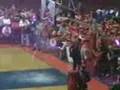 Syracuse Orangemen breaks backboard (FULL PLAY)