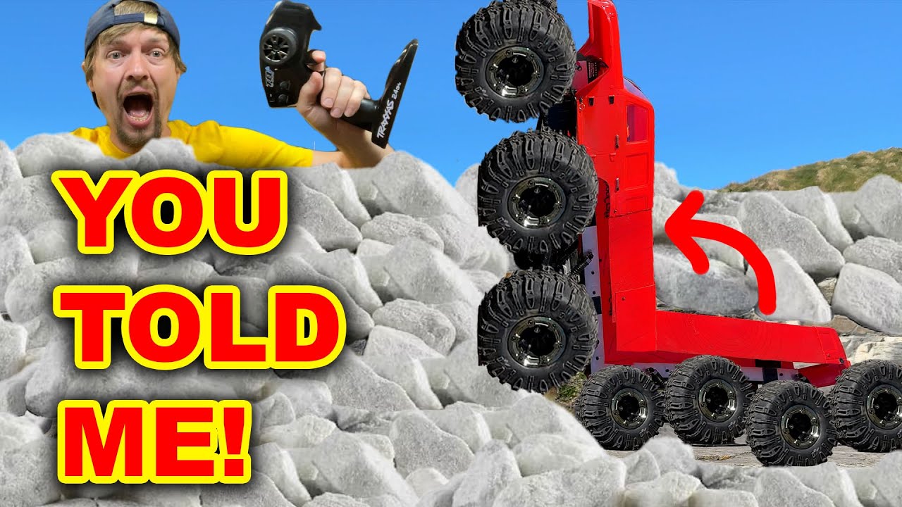 Bending the WORLDS LONGEST RC CRAWLER - will it make it better or worse?