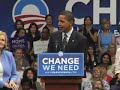 Barack Obama, Women for Change, Miami, FL